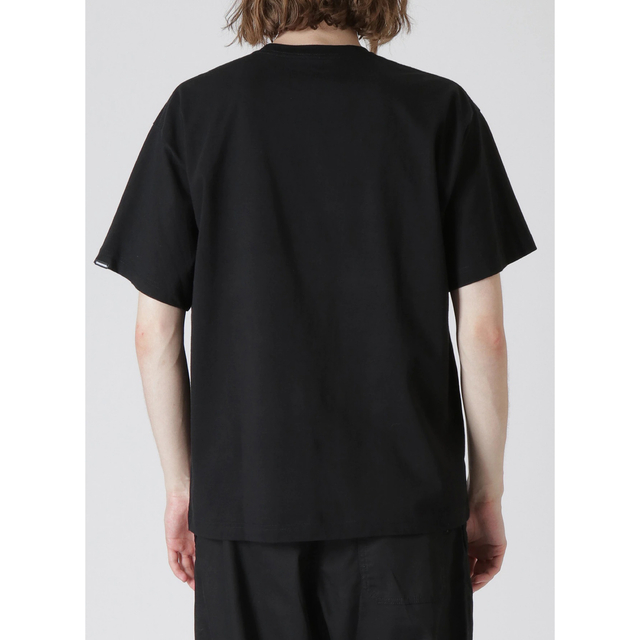 YN. CREW NECK SS-2  黒XXL