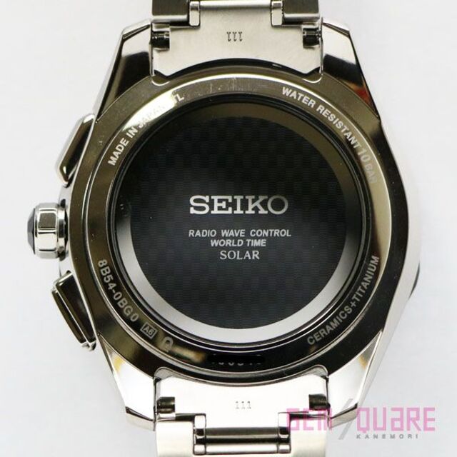 セイコー ブライツ ソーラー電波 腕時計 SAGA185  美品