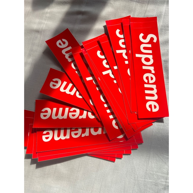 Supreme ステッカー box logo シュプリーム sticker10枚 メンズのアクセサリー(その他)の商品写真