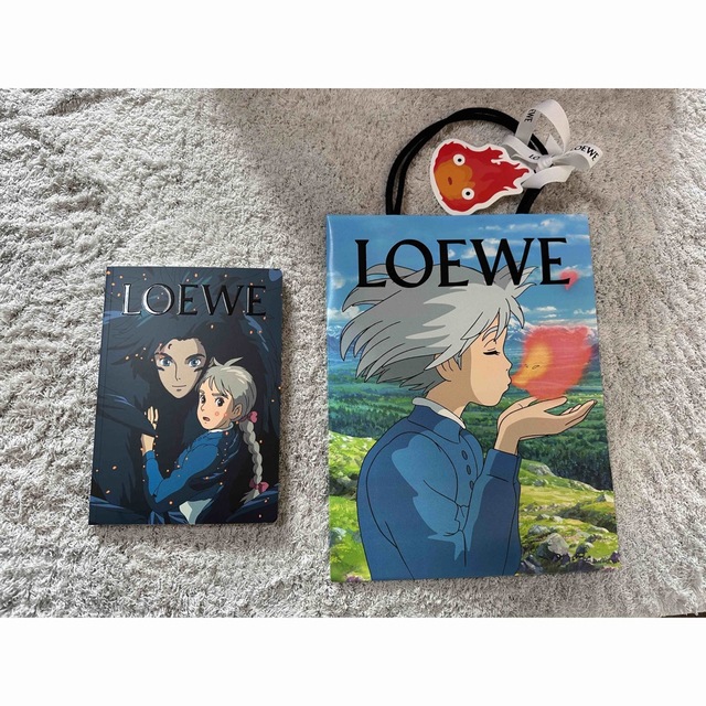 LOEWE  ロエベ　ハウルの動く城　ノートショッパーセット　ソフィー　マルクルバッグ