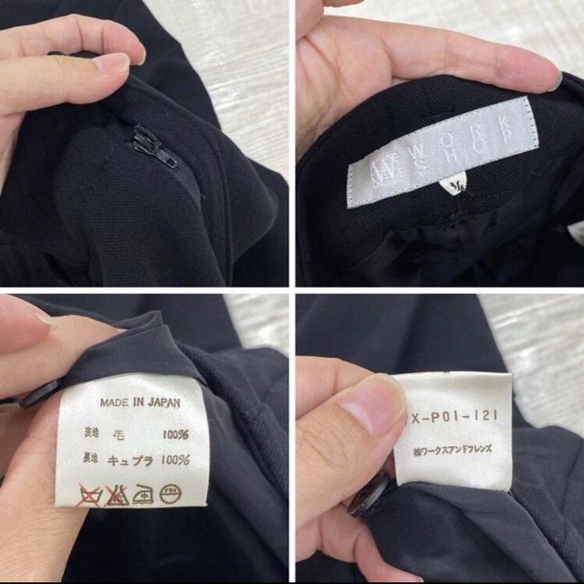 90s WORK SHOP byヨウジヤマモト ダブル スーツ セットアップ