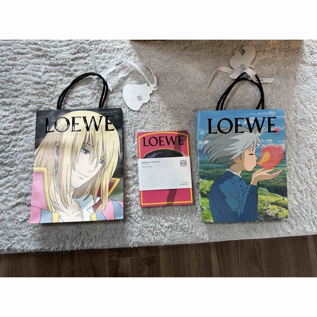 ロエベ☆LOEWE☆ハウルの動く城 コラボショッパー&ノート - 小物 ロエベ☆LOEWE☆ハウルの動く城 コラボショッパー&ノート - 小物