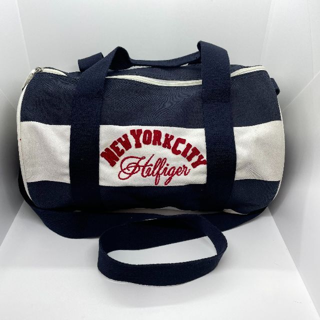 TOMMY HILFIGER(トミーヒルフィガー)の【良品】トミー ヒルフィガー キャンバス製ボストン/ショルダー ２way メンズのバッグ(ボストンバッグ)の商品写真