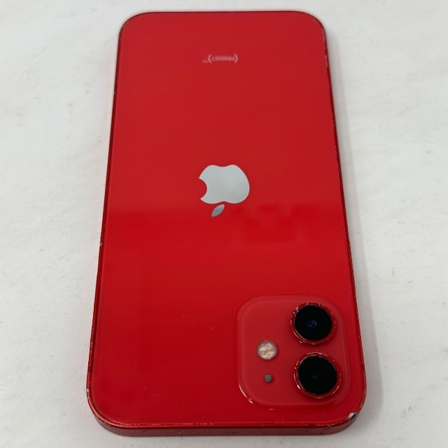 Apple(アップル)のSIMフリー iPhone 12 MGHW3J/A 128GB レッド スマホ/家電/カメラのスマートフォン/携帯電話(スマートフォン本体)の商品写真