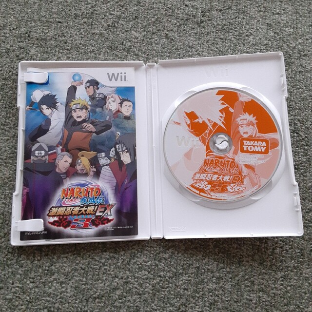 Wii(ウィー)のNARUTO 疾風伝 激闘忍者大戦EX3　Wii エンタメ/ホビーのゲームソフト/ゲーム機本体(家庭用ゲームソフト)の商品写真