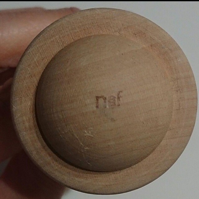 Neaf(ネフ)の木製のガラガラ キッズ/ベビー/マタニティのおもちゃ(がらがら/ラトル)の商品写真