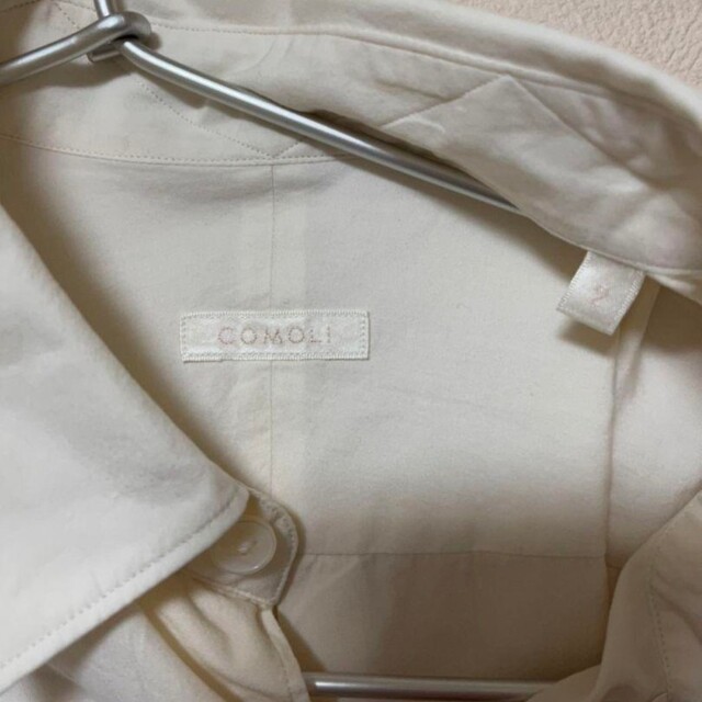 COMOLI(コモリ)の【19ss/希少品】comoli シャツ エクリュ サイズ 2 メンズのトップス(シャツ)の商品写真