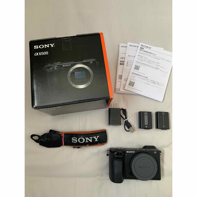 完璧 SONY - Sony a6500 ILCE-6500本体のみ【美品】 ミラーレス一眼