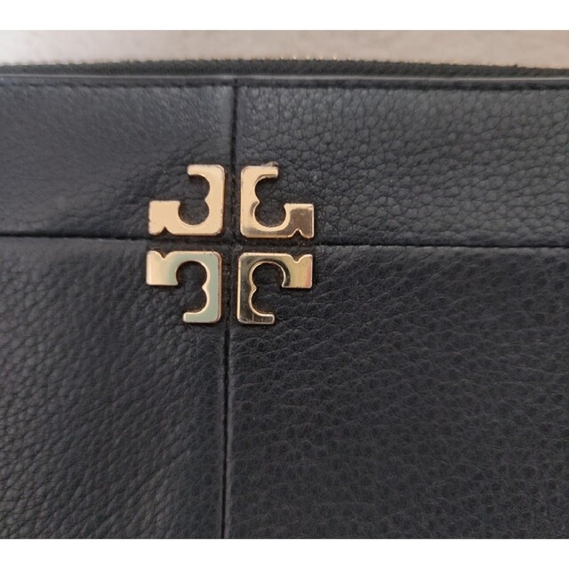 Tory Burch(トリーバーチ)の【まっちゃん様  専用】TORY BURCH　長財布　黒レザー レディースのファッション小物(財布)の商品写真