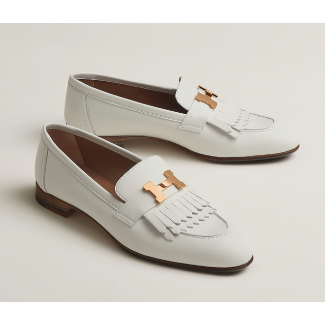 年末のプロモーション特価! Hermes ブラン×ローズゴールド金具