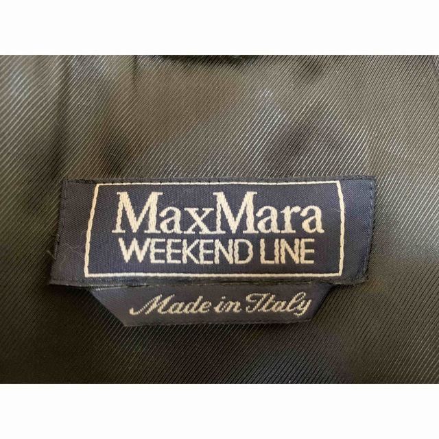 希少サイズ42】MAXMARA テーラードジャケット / ロングコート 黒 格安