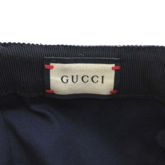 Gucci(グッチ)のグッチ GGキャンバス シェリーライン ベースボールキャップ XL ベージュ メンズの帽子(その他)の商品写真