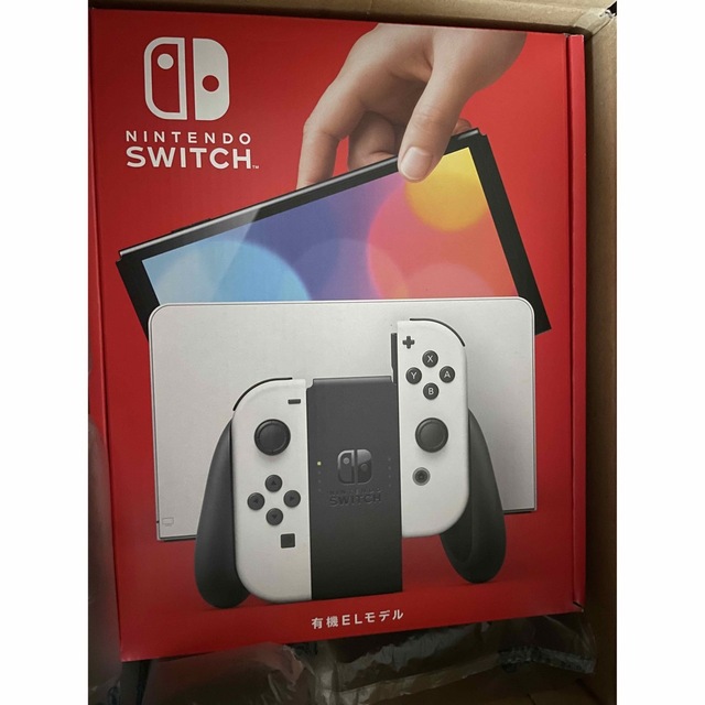 Nintendo Switch(ニンテンドースイッチ)の新品未使用 任天堂スイッチ Nintendo Switch 本体 有機EL エンタメ/ホビーのゲームソフト/ゲーム機本体(家庭用ゲームソフト)の商品写真