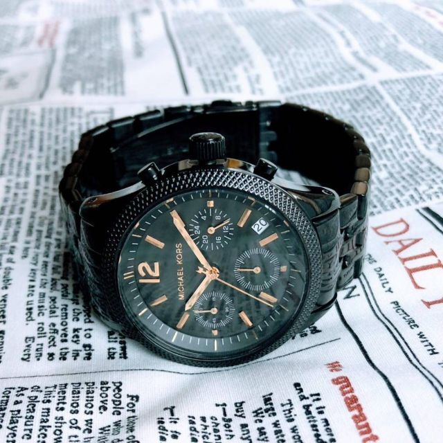 #2464【渋くてお洒落】メンズ 腕時計 マイケルコース クォーツ