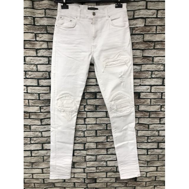 国内正規品】 AMIRI - AMIRI アミリ☆MX1 JEAN 蛇腹クラッシュリペア