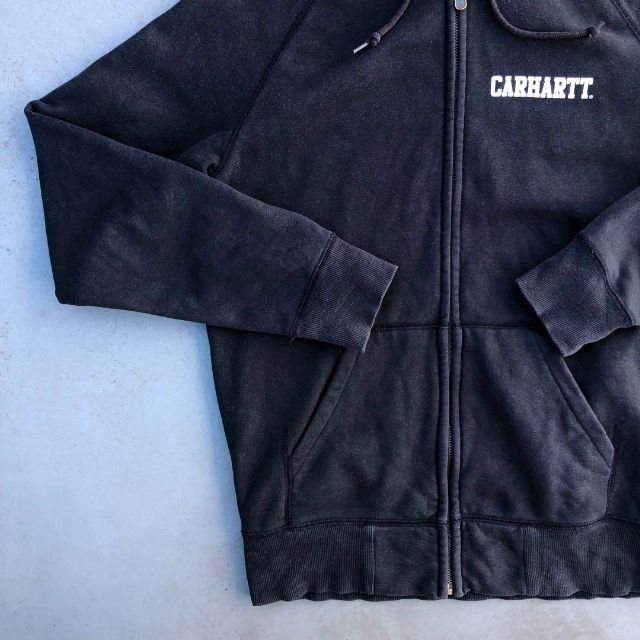 CARHARTT カーハート ジップアップ パーカー Mサイズ ブラック 黒色