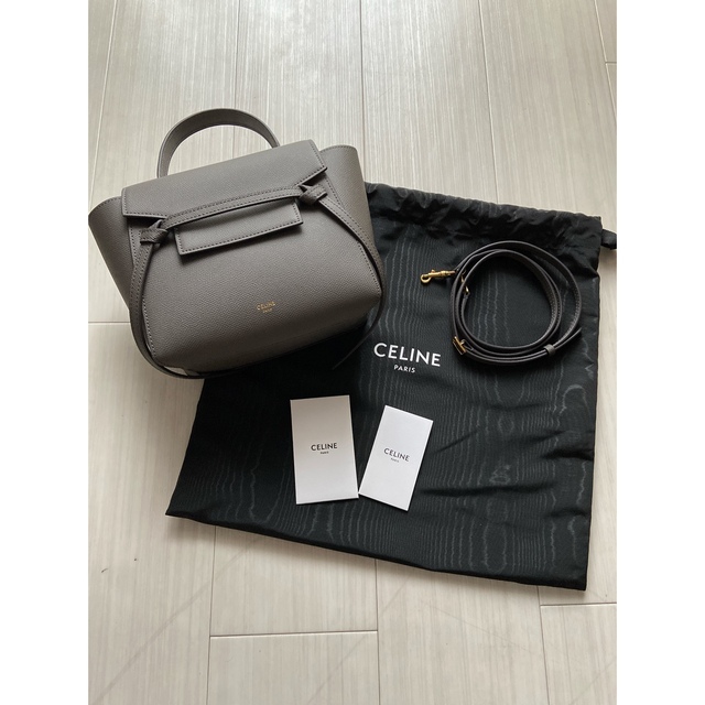超特価SALE開催!】 celine - ベルトバッグ ナノ ハンドバッグ - www