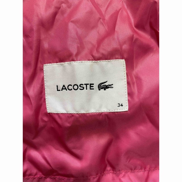 LACOSTE(ラコステ)のラコステ  ウインドブレーカー　34 レディースのジャケット/アウター(その他)の商品写真