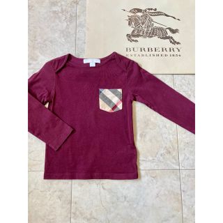 バーバリー(BURBERRY)のBURBERRY ロングTシャツ　90(Tシャツ/カットソー)