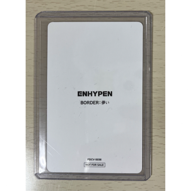 ENHYPEN(エンハイプン)のENHYPEN ジョンウォン 儚い ソロジャケ エンタメ/ホビーのCD(K-POP/アジア)の商品写真