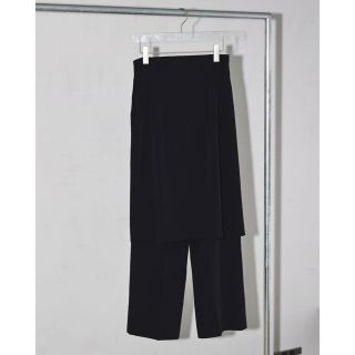 トゥデイフル(TODAYFUL)のTODAYFUL Highwaist Layered Pants black38(その他)