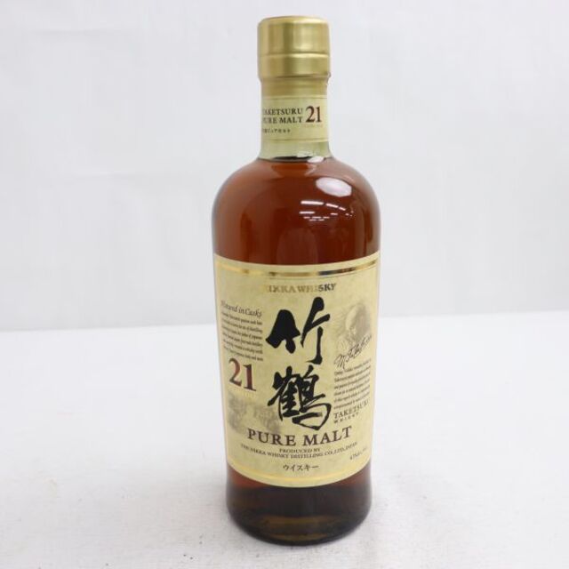 期間限定特価】 ニッカウヰスキー - ニッカ 竹鶴 21年 ピュアモルト