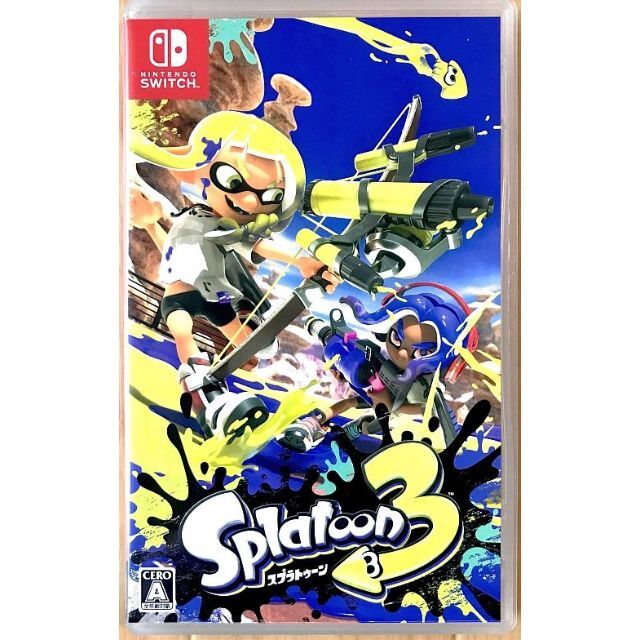 任天堂(ニンテンドウ)のスプラトゥーン3 -Switch エンタメ/ホビーのゲームソフト/ゲーム機本体(携帯用ゲームソフト)の商品写真