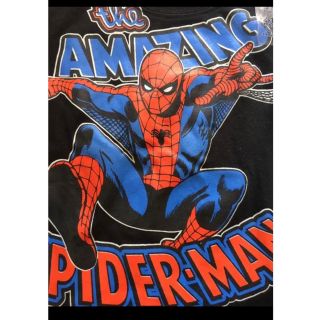 新品　ベビー　スパイダーマン　長袖　ロンT  6/9m   70cm(Tシャツ/カットソー)