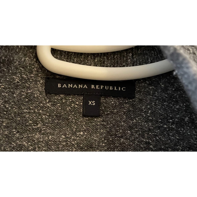 Banana Republic(バナナリパブリック)のバナナ・リパブリック　ニットカーディガン　ジャケット　シルク&毛混　XS レディースのトップス(ニット/セーター)の商品写真