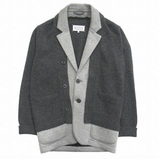 19aw メゾンマルジェラ 10 ボンディング ドッキング カーディガン◆２