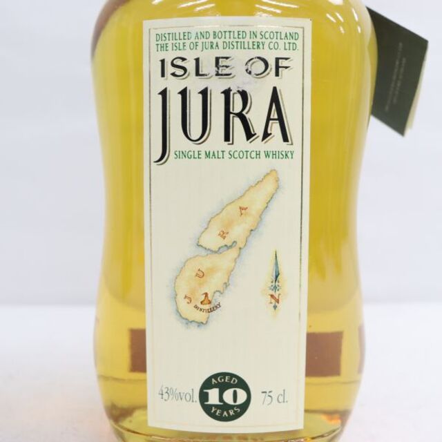 ISLE of JURA 750ml 43度　10年　古酒　箱有り