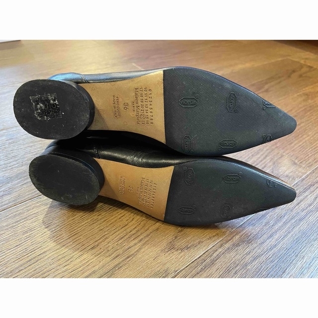 MAISON MARGIELA 4ステッチ ポインテッドトゥ レザーブーツ 36 MAISON MARGIELA 4ステッチ ポインテッドトゥ レザーブーツ 36