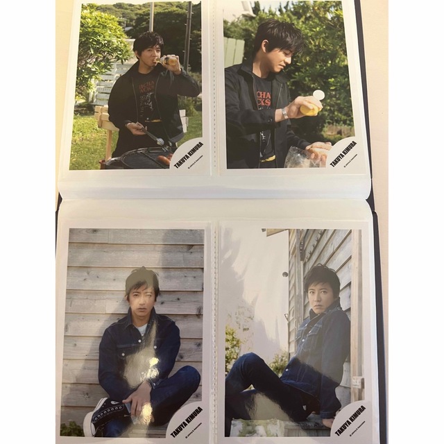 SMAP(スマップ)の木村拓哉 生写真 56枚 オリジナルアルバム エンタメ/ホビーのタレントグッズ(アイドルグッズ)の商品写真