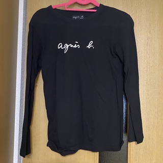 アニエスベー(agnes b.)のAgnes b (アニエスベー) 長袖Tシャツ ブラック(シャツ/ブラウス(長袖/七分))