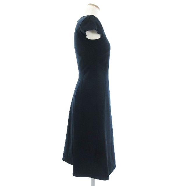 美品ヨーコチャン　裾花びらの可愛いウールワンピース　ペダルドレス　サイズ38、M