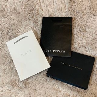 アールエムケー(RMK)のRMK shu uemura DANIEL WELLINGTON ショッパー(ショップ袋)