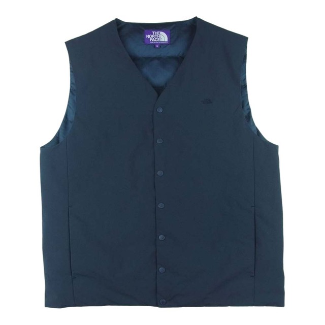 THE NORTH FACE ノースフェイス ND2860N PURPLE LABEL パープルレーベル DOWN VEST ダウン ベスト ダークネイビー系 M