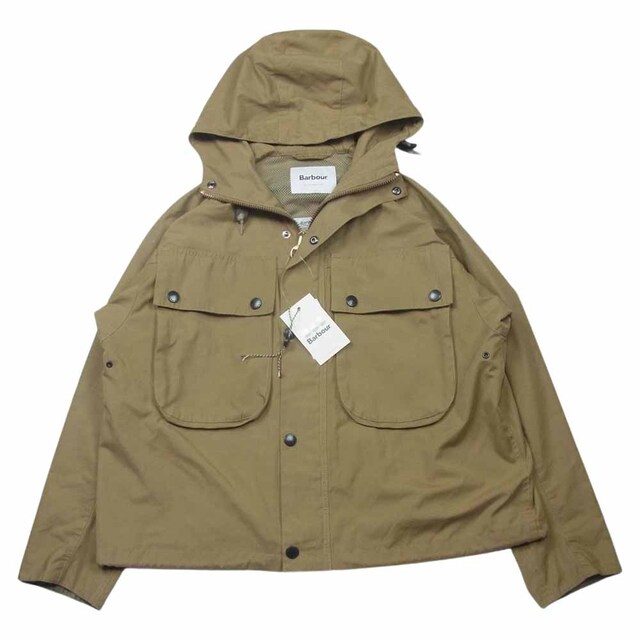 Barbour バブアー KAPTAIN SUNSHINE for JOURNAL STANDRAD フード マウンテン パーカ ジャケット ベージュ系 36約62cm裄丈