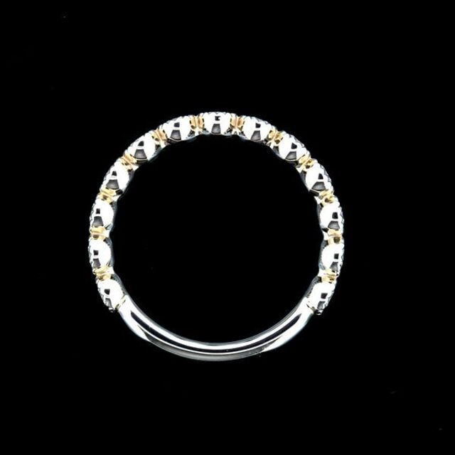 LUCIE ルシエ ダイヤモンド 0.42ct リング K18PG レディースのアクセサリー(リング(指輪))の商品写真