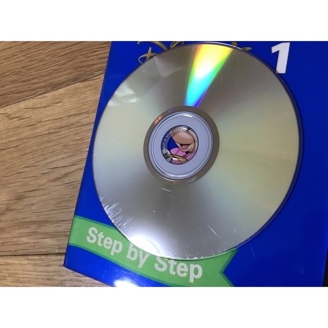 Disney(ディズニー)のStep by Step DVD＆Fun With Words CDガイド付き キッズ/ベビー/マタニティのおもちゃ(知育玩具)の商品写真