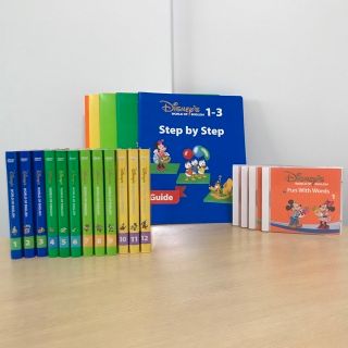 ディズニー(Disney)のStep by Step DVD＆Fun With Words CDガイド付き(知育玩具)