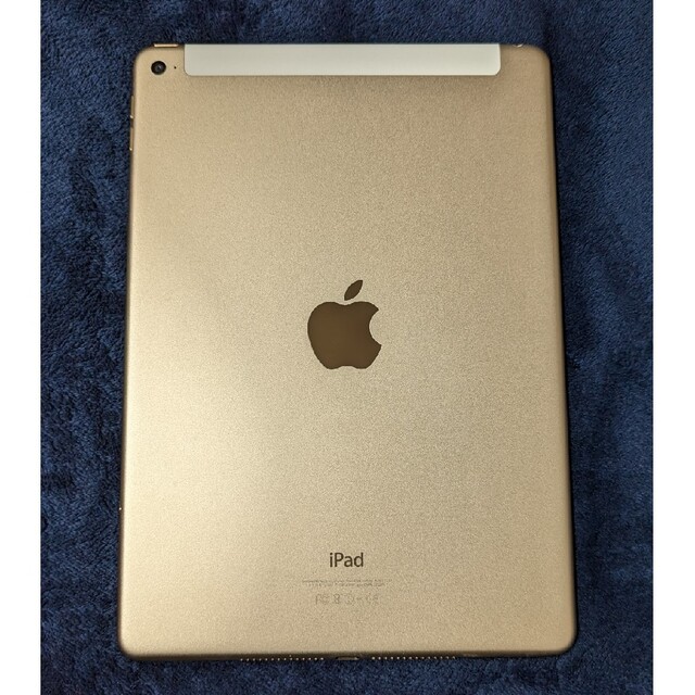Apple(アップル)のiPad Air2 Wi-Fi＋Cellularモデル 64GB ゴールド スマホ/家電/カメラのPC/タブレット(タブレット)の商品写真