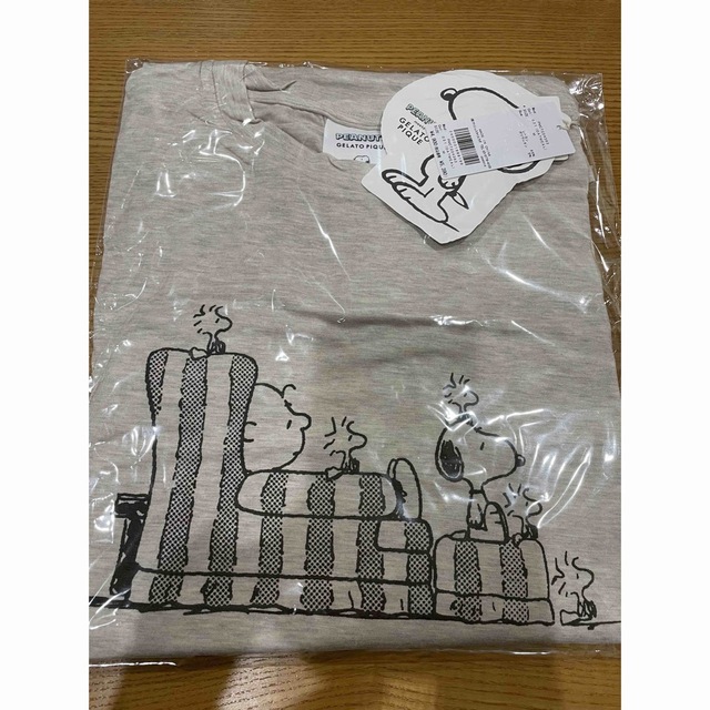 gelato pique(ジェラートピケ)のジェラートピケ PEANUTS ワンポイントプルオーバー メンズのトップス(Tシャツ/カットソー(七分/長袖))の商品写真