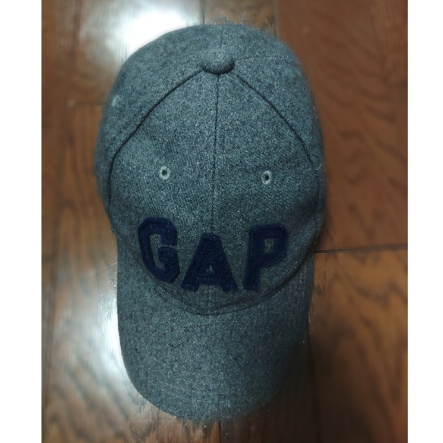 GAP(ギャップ)のGAP　キャップ　ウール　旧タグ　グレー　白タグ メンズの帽子(キャップ)の商品写真