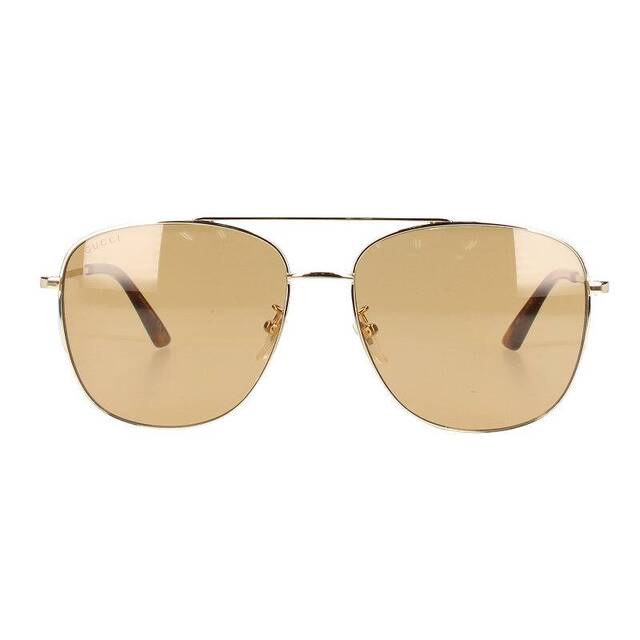 Gucci(グッチ)のグッチ GC0410SK ティアドロップサングラス メンズ 61□16-145 メンズのファッション小物(サングラス/メガネ)の商品写真