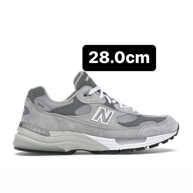 国内正規総代理店アイテム】 New - Balance New Balance 28cm m992gr