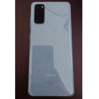 ギャラクシー(Galaxy)のGalaxy s20 5G 128GB クラウドブルー 美品(スマートフォン本体)