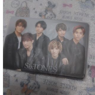 ストーンズ(SixTONES)のSixTONES　会員証ケース(アート/エンタメ/ホビー)