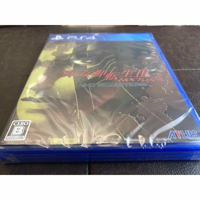 PlayStation4(プレイステーション4)の新品未開封・丁寧に梱包　真・女神転生III 3 HD REMASTER  エンタメ/ホビーのゲームソフト/ゲーム機本体(家庭用ゲームソフト)の商品写真