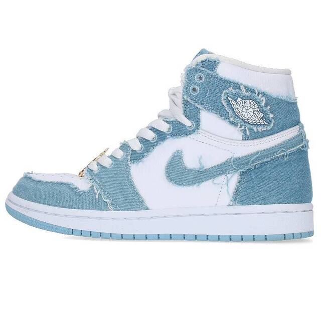 ナイキ WMNS AIR JORDAN 1 RETRO HIGH OG DENIM DM9036-104 ウィメンズエアジョーダン1レトロハイデニムスニーカー レディース 24cm